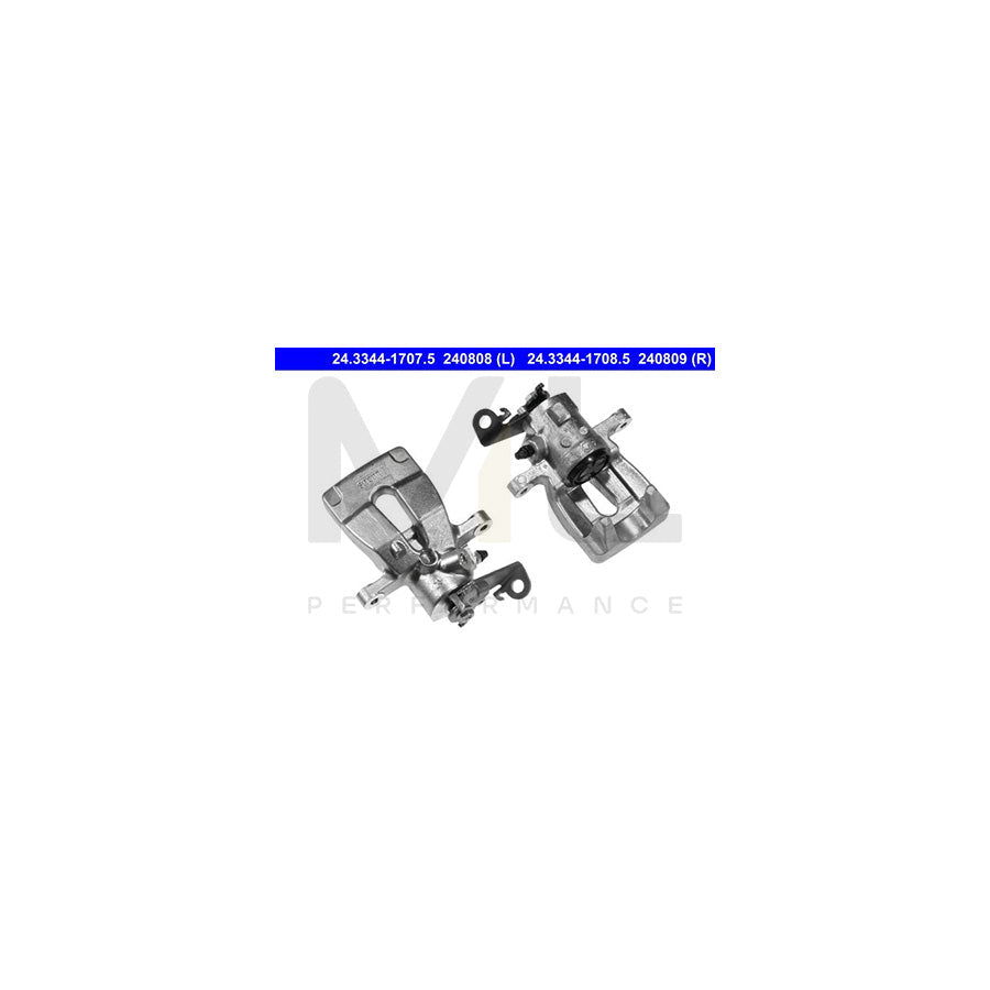 ATE 24.3344-1708.5 Brake Caliper without holder