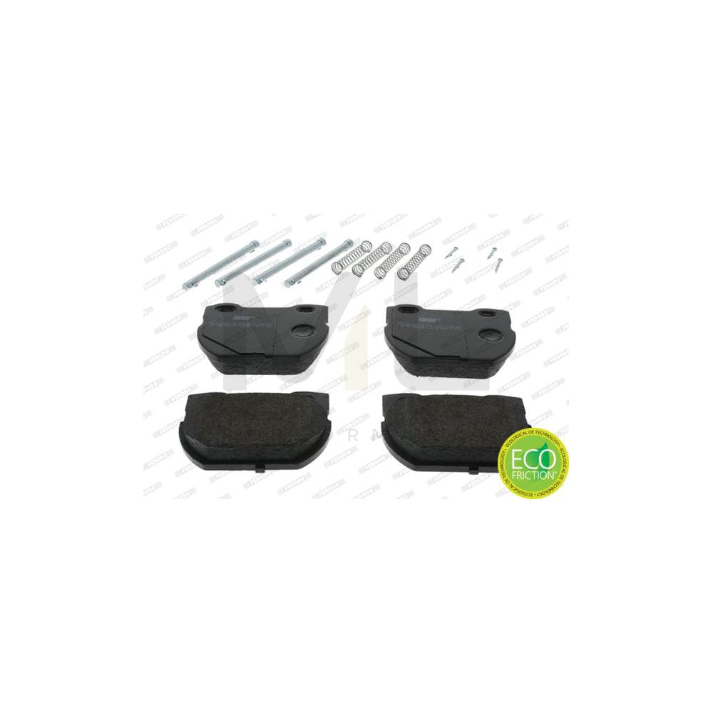 Ferodo Premier Eco Friction FDB1994 Brake Pad Set for Land Rover Defender Not Prepared for Wear Indicator, With Accessories