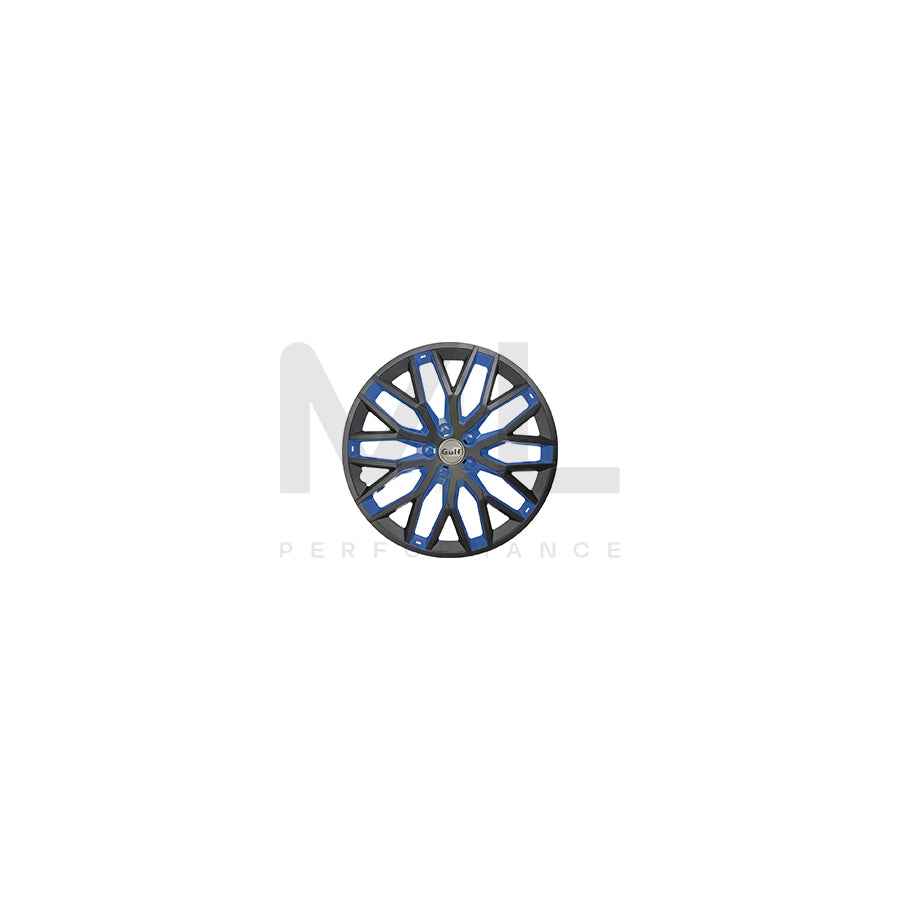 GULF Gulf E16GT40.BBL Wheel trims 16 Inch Black, Blue