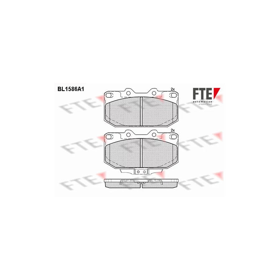 FTE Bl1586A1 Brake Pad Set