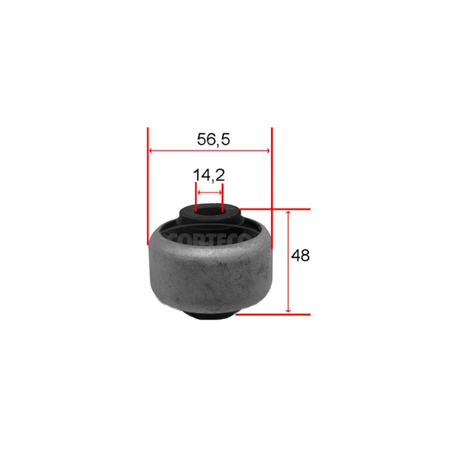 Corteco 80001541 Control Arm- / Trailing Arm Bush for Peugeot 207