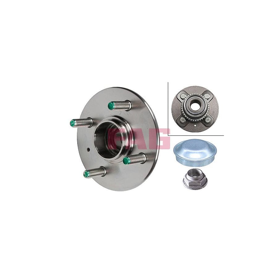 FAG 713 6195 90 Wheel Bearing Kit For Hyundai Amica / Atoz (Mx)