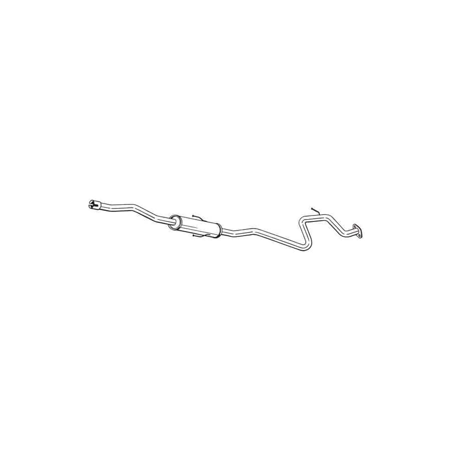 Bosal 290-131 Middle Silencer for Toyota Yaris