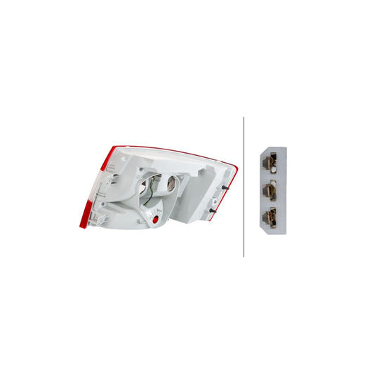 Hella 2SK 012 883-051 Rear Light For Skoda Octavia III Hatchback (5E3, NL3, NR3)