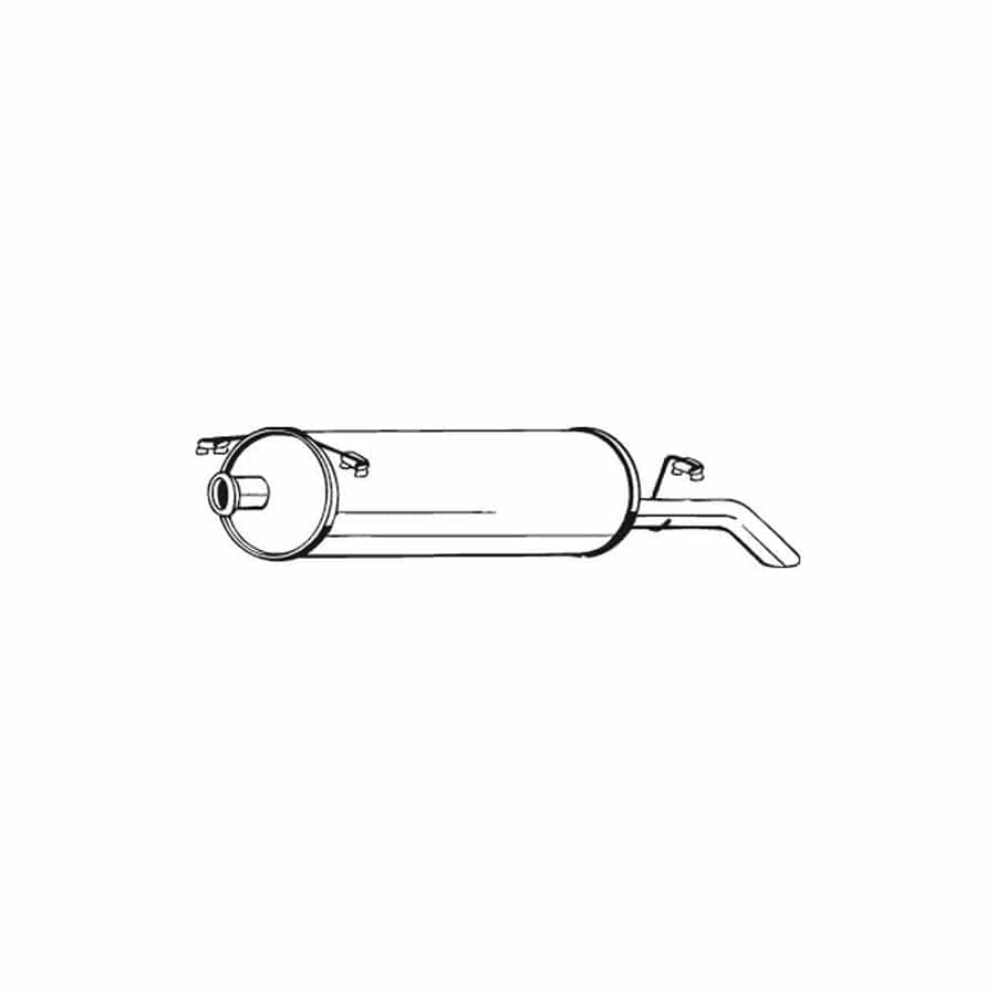 Bosal 135-037 Rear Silencer for Citroen XM II Hatchback (Y4)