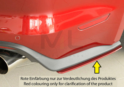Rieger 00034254 Ford LAE Mustang 6 Rear Side Splitter 1 | ML Performance UK Car Parts