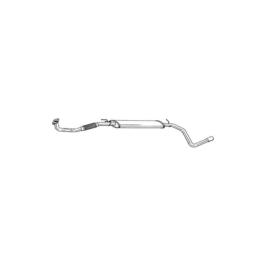 Bosal 290-305 Middle Silencer for Fiat Stilo