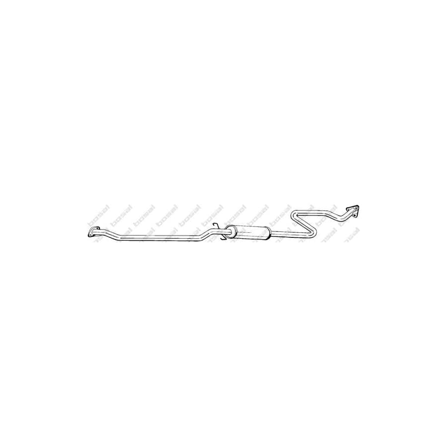 Bosal 291-215 Middle Silencer for Honda CIVIC III Hatchback (Al, Aj, Ag, Ah)
