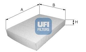 UFI 53.127.00 Pollen Filter For Suzuki Jimny