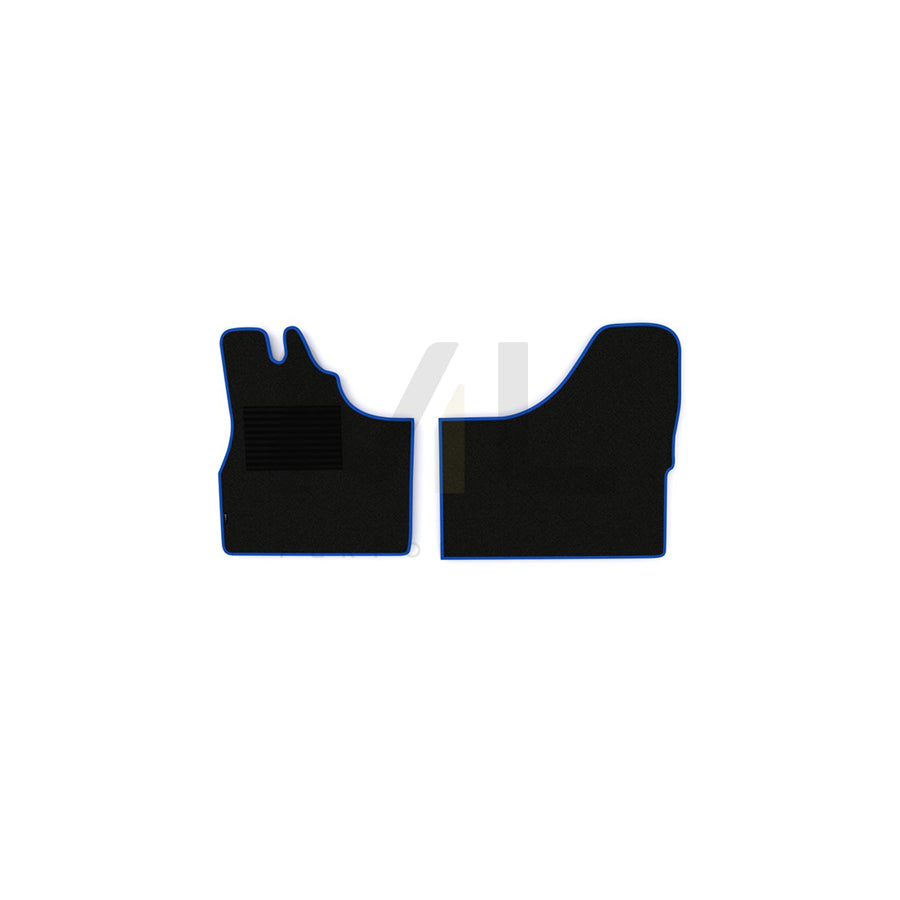 F-CORE NT01 BLUE Floor mat set Textile, Quantity: 2, Blue