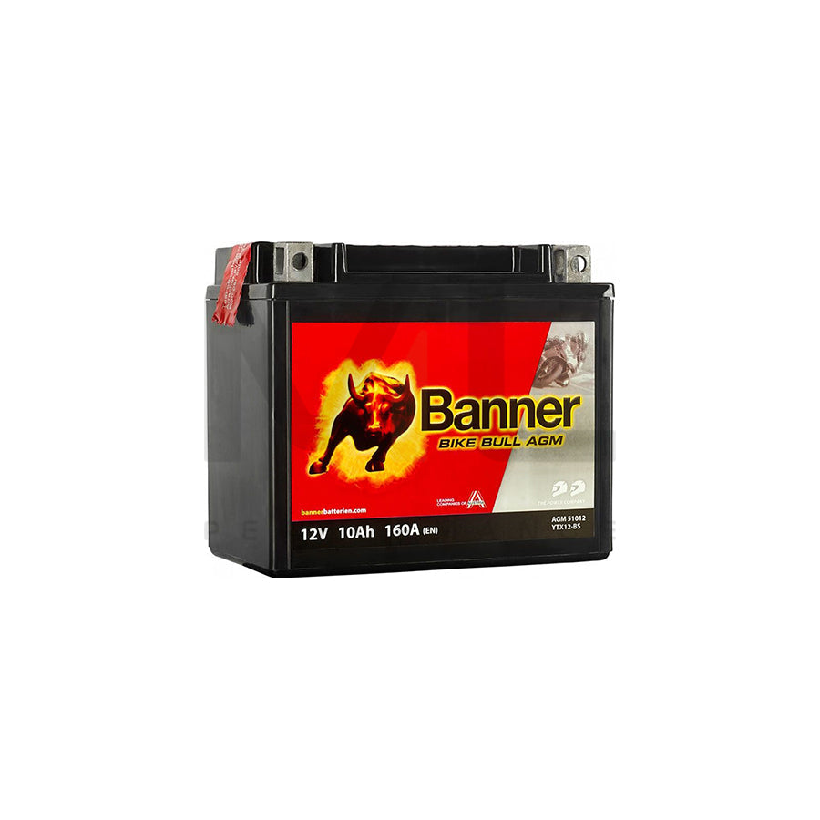 Banner 51012 Bike Bull AGM Battery