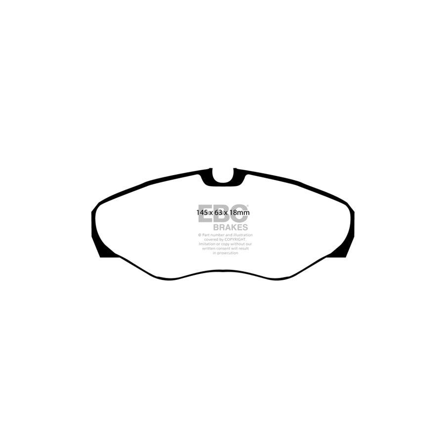 EBC DP1393 Nissan Opel Renault Vauxhall Ultimax Front Brake Pads - Girling/TRW Caliper 2 | ML Performance UK Car Parts