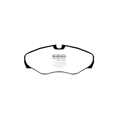 EBC DP1393 Nissan Opel Renault Vauxhall Ultimax Front Brake Pads - Girling/TRW Caliper 2 | ML Performance UK Car Parts