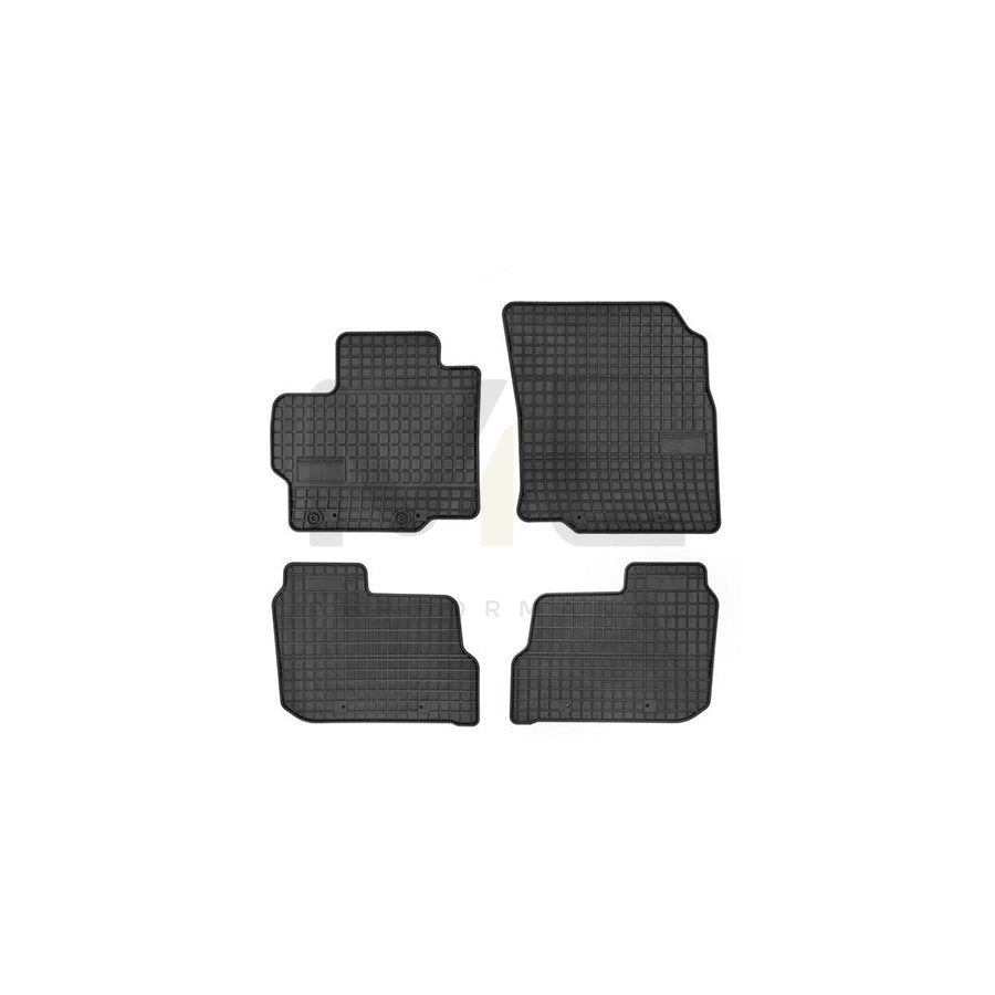 FROGUM Tailored 0486 Floor mat set for MITSUBISHI Mirage / Space Star Hatchback (A0_A) Elastomer, Front and Rear, Quantity: 4, Black, (LHD)