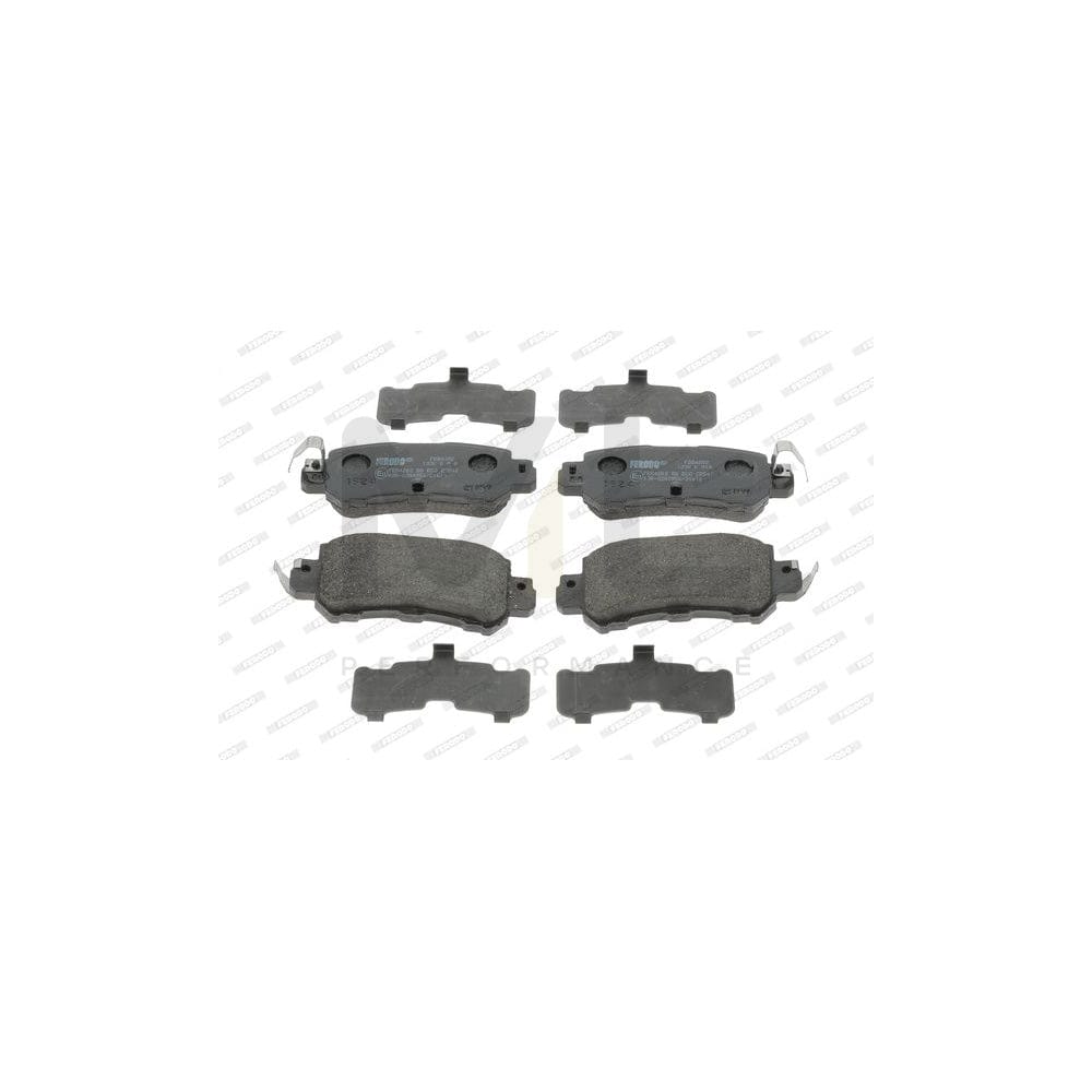 Ferodo Premier Eco Friction FDB4892 Brake Pad Set for Mazda Cx-5 I (Ke, Gh) With Acoustic Wear Warning, Without Accessories