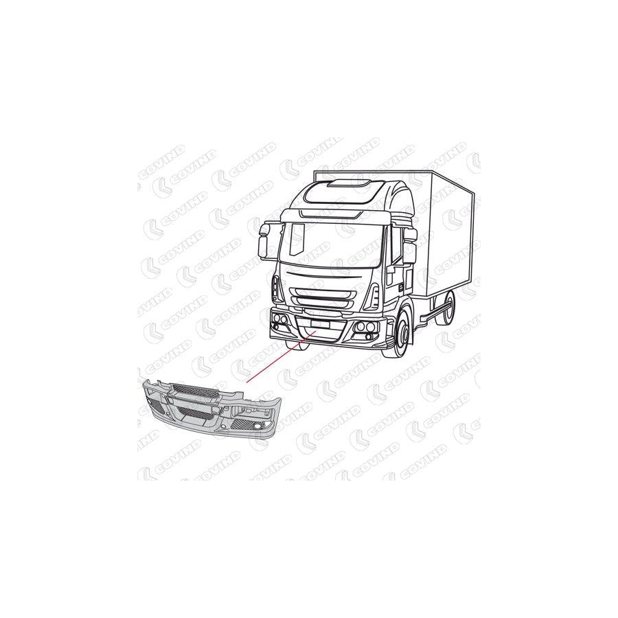 Covind 135/ 95 Bumper