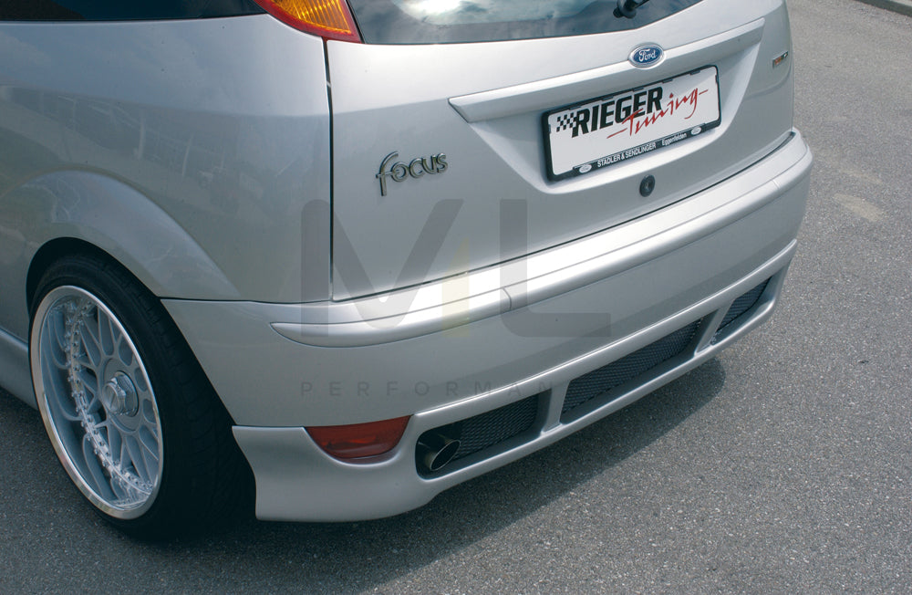 Rieger 00034106 Ford Focus 1 Rear Diffuser 3 | ML Performance UK Car Parts