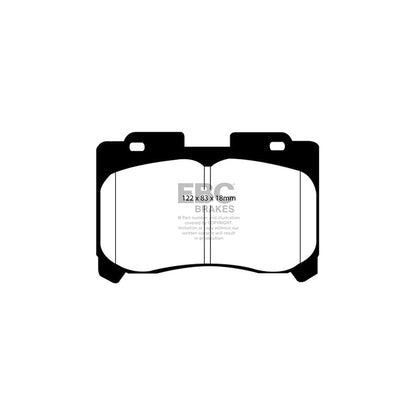 EBC PD08KF484 Toyota Celica Yellowstuff Front Brake Pad & USR Disc K 2 | ML Performance UK Car Parts