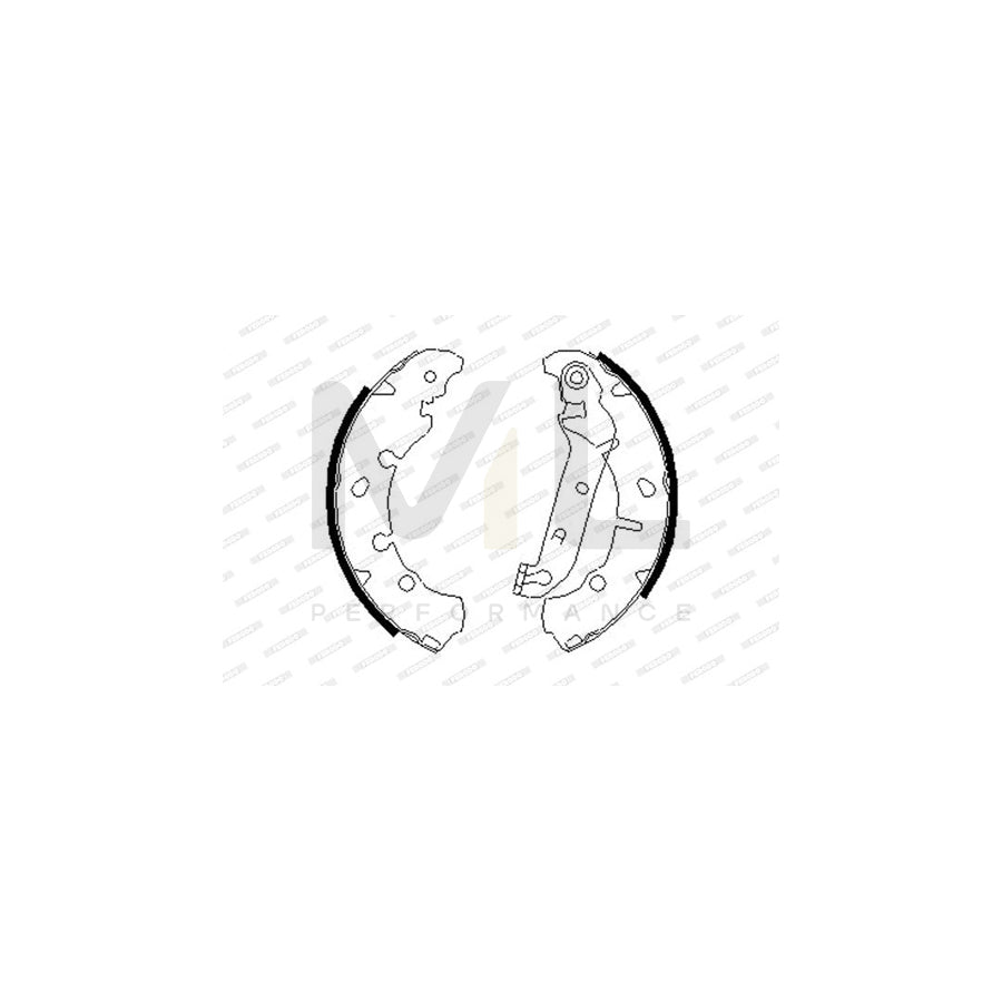 Ferodo Premier FSB635 Brake Shoe Set