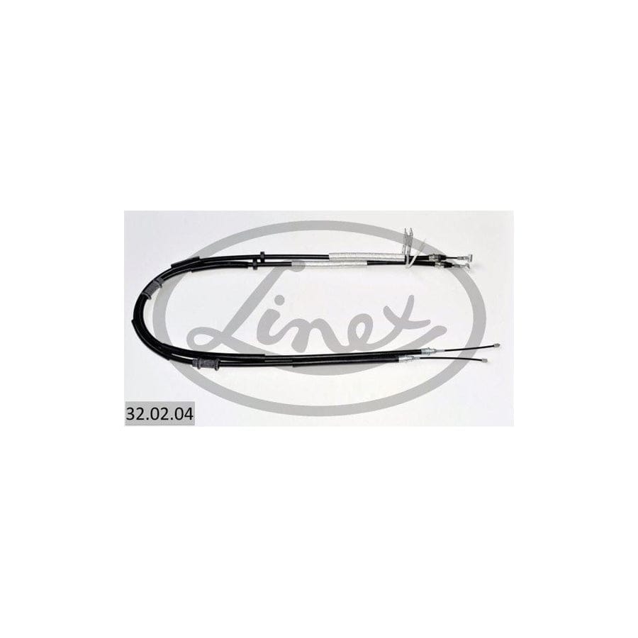 Linex 32.02.04 Cable, Service Brake for Opel Corsa D Hatchback (S07)