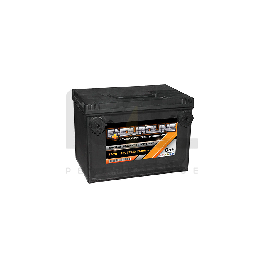 Enduroline 75-70 Side Terminal Car Battery 12V 74AH