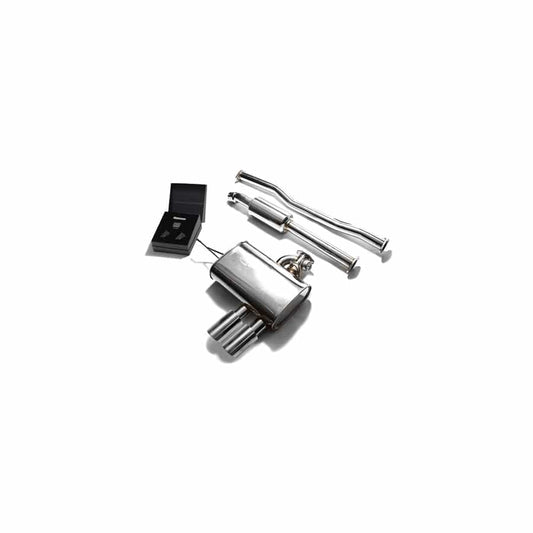 Armytrix MNF53-DS11C Valvetronic Exhaust System Mini Cooper S F56 2014-2020 with  Dual Chrome 3.5"