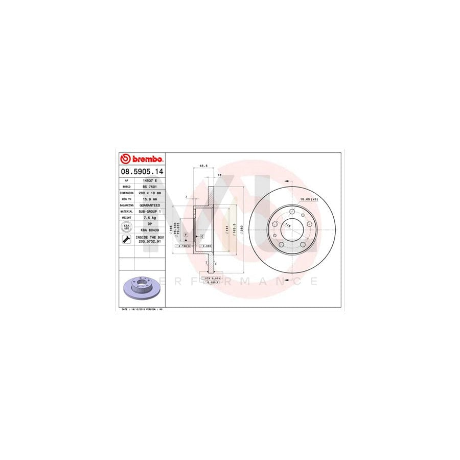 brembo-08-5905-14-brake-disc-solid-with-bolts-screws
