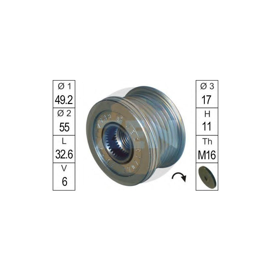 Era 219071 Alternator Freewheel Clutch