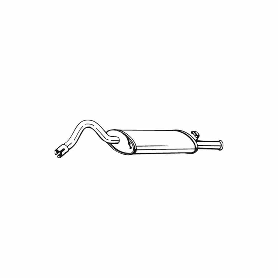 Bosal 130-209 Rear Silencer for Chrysler Pt Cruiser Estate