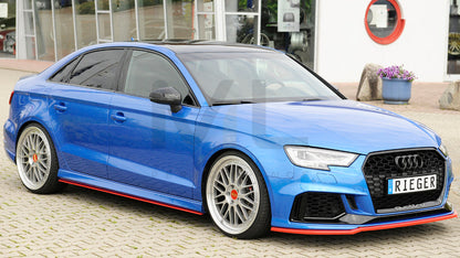 Rieger 00056800 Audi 8V Side Skirt Splitter (A3, S3 & RS3) 9 | ML Performance UK Car Parts
