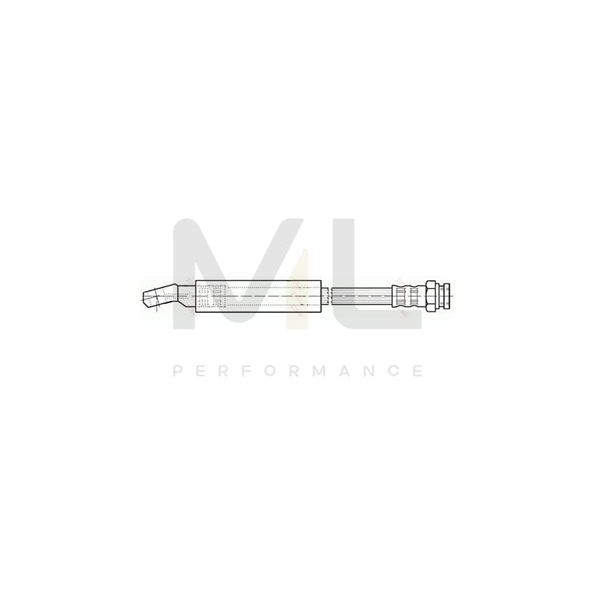 TRW PHD245 Brake Hose 285mm, M10x1