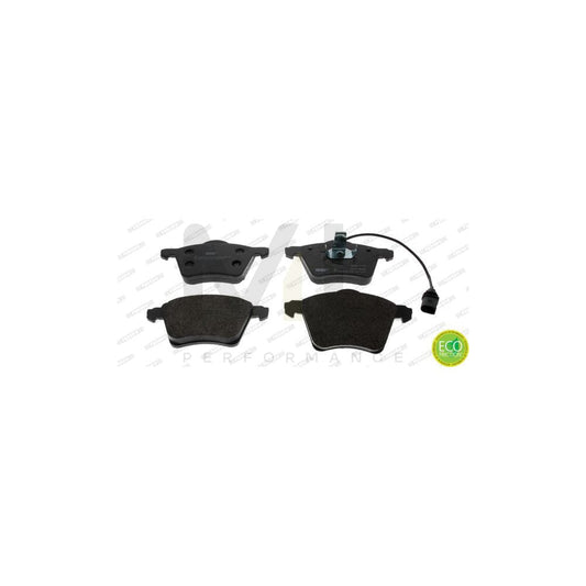 Ferodo Premier Eco Friction FDB1654 Brake Pad Set Incl. Wear Warning Contact, With Piston Clip, Without Accessories