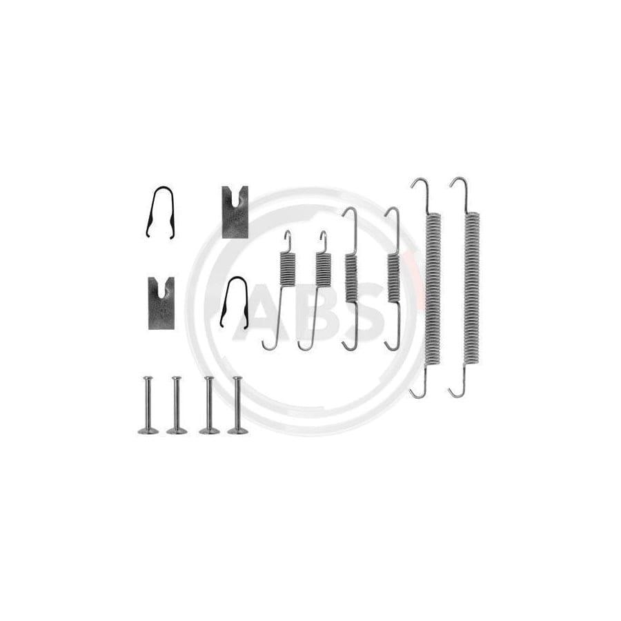 A.B.S. 0771Q Accessory Kit, Brake Shoes for TOYOTA AVENSIS