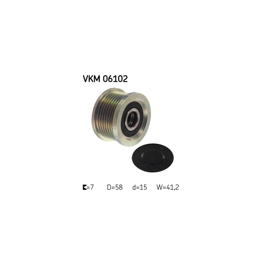 Skf Vkm 06102 Alternator Freewheel Clutch