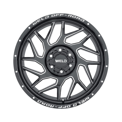 Weld W11709098500-P2 Fulcrum W117 Wheel 20x9 6x139.7 ET0 BS5 Gloss Black MIL