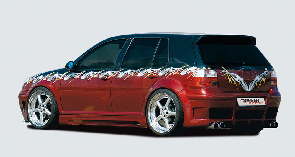 Rieger 00059062 VW Mk4 Golf Rear Bumper 3 | ML Performance UK Car Parts