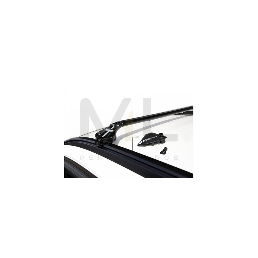 MODULA MOCSOB0AL00000008 Roof bars for closed roof rails, Universal, 78-119 cm, 75 kg, Aluminium