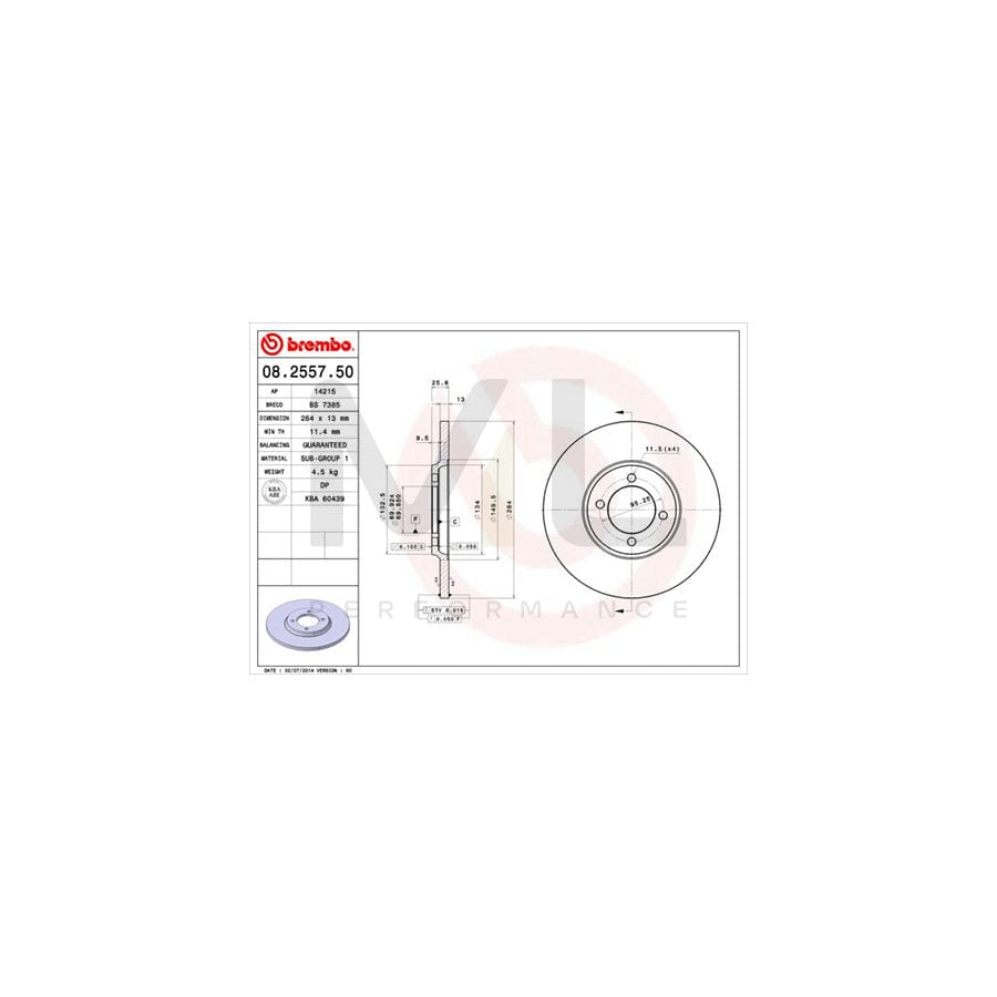 brembo-08-2557-50-brake-disc-solid