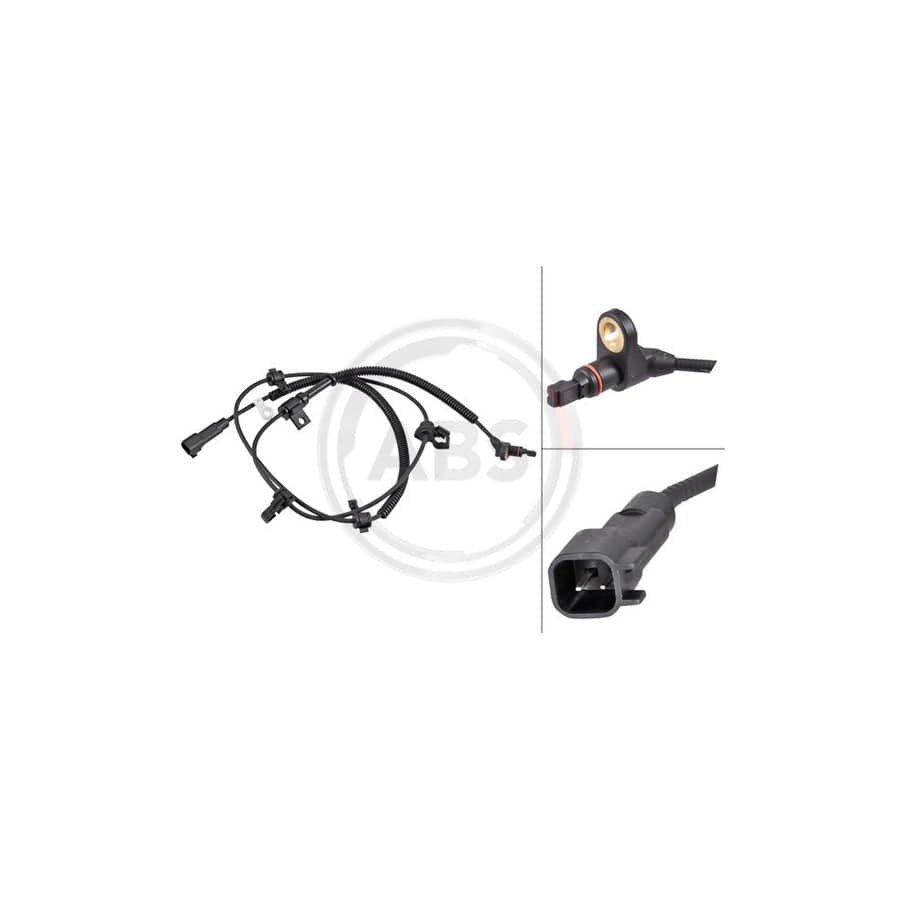 A.B.S. 31817 ABS Sensor for JEEP Cherokee III (KJ)