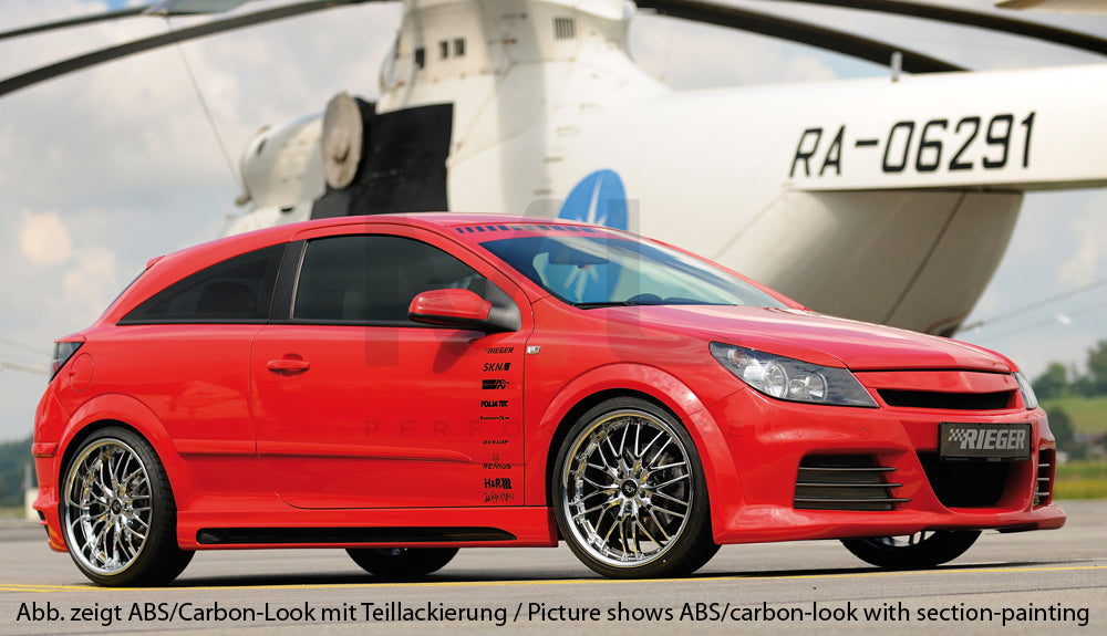 Rieger 00099318 Opel Astra H Side Skirt (GTC & Twin-Top) 5 | ML Performance UK Car Parts