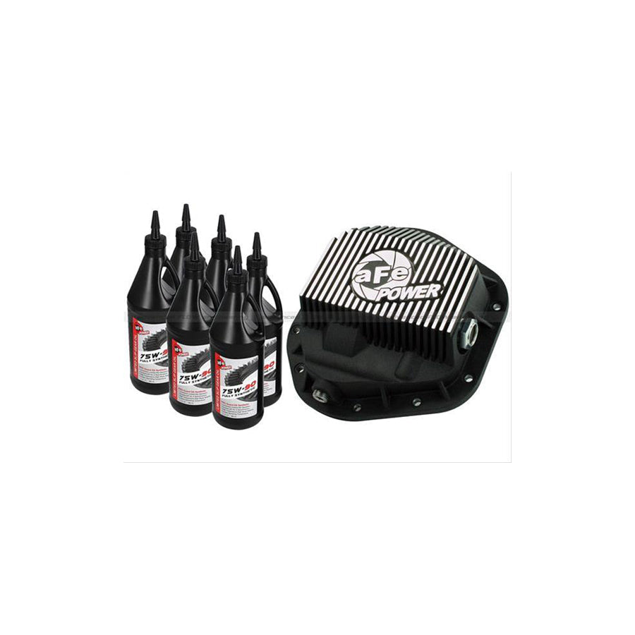 aFe 46-70082-WL Differential Cover Ford F-250/F-350/Excursion 99-16 V8-7.3L/6.0L/6.4L/6.7L (td)