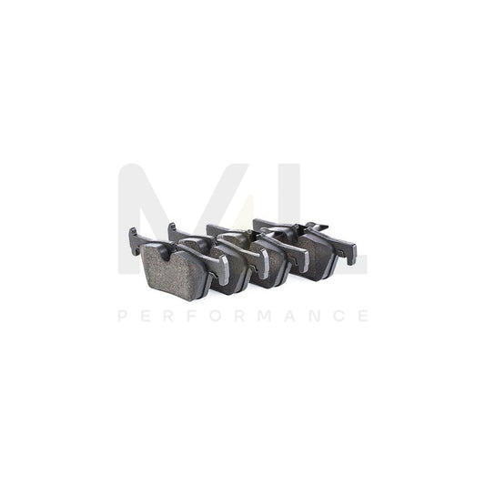 Bosch 0986494554 Brake Pad Set With Anti-Squeak Plate, With Mounting Manual, With Piston Clip