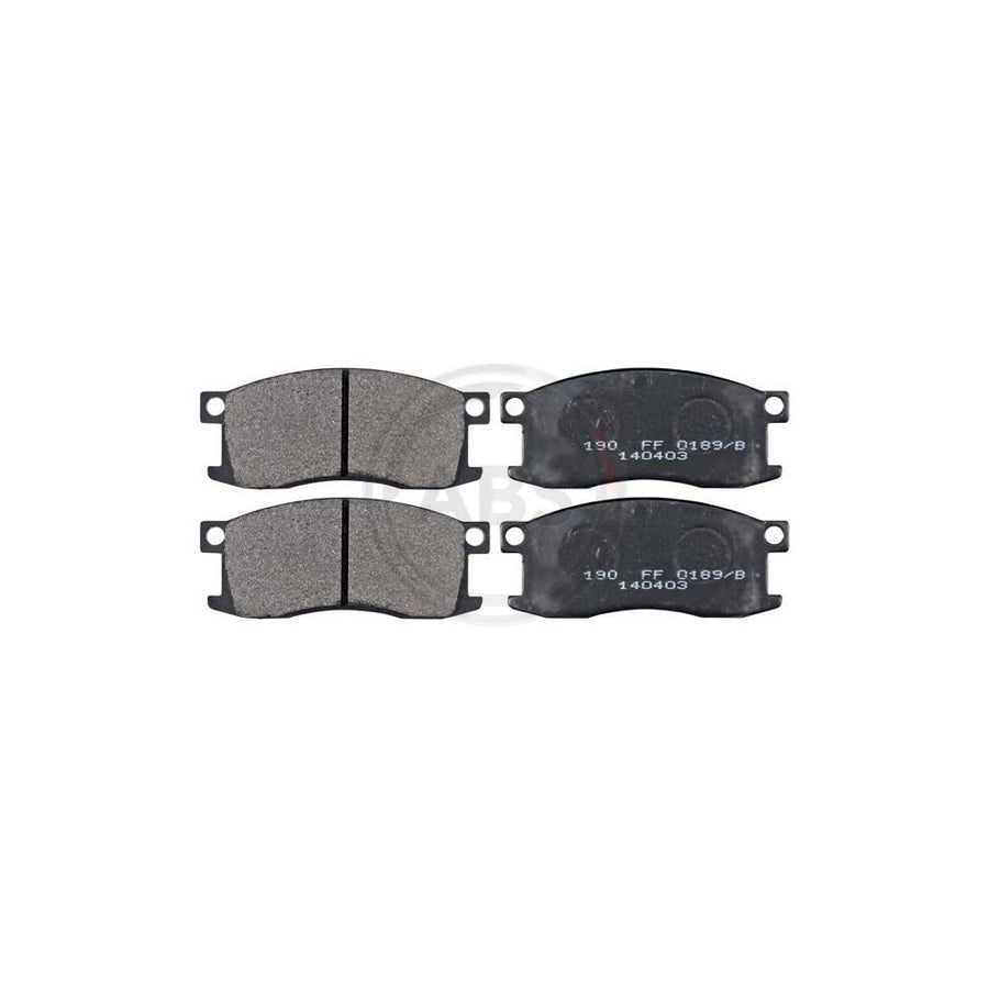 A.B.S. 36155 Brake Pad Set For Honda Prelude I Coupe (Sn)