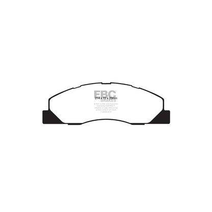 EBC PD08KF201 Dodge Ram Trucks Yellowstuff Front Brake Pad & USR Disc K (Inc. Ram 2500 & 3500) 2 | ML Performance UK Car Parts