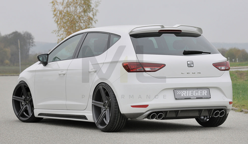 Rieger 00099187 SEAT 5F Side Skirt (Leon FR & Leon Cupra & Leon) 5 | ML Performance UK Car Parts