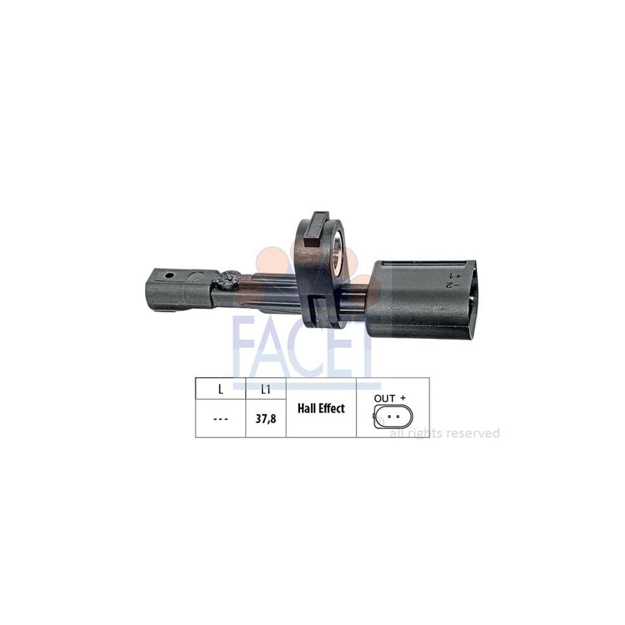 FACET 21.0134 ABS Sensor