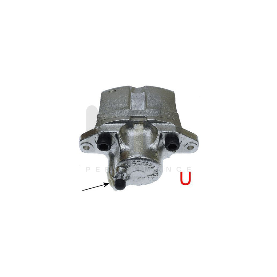 HELLA 8AC 355 387-571 Brake Caliper without holder | ML Performance Car Parts