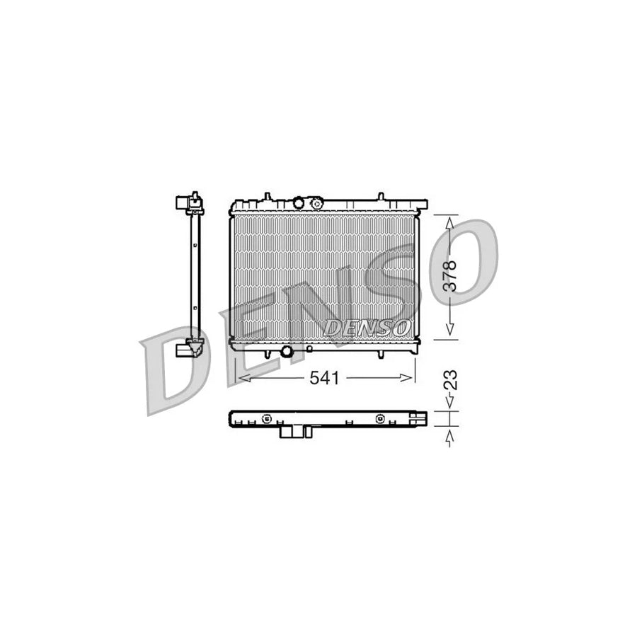 DENSO DRM21031 Engine Radiator