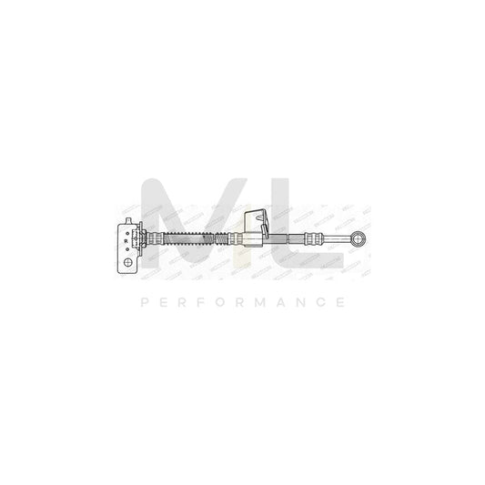 Ferodo FHY3121 Brake Hose for Hyundai Getz (Tb) 478mm, Ø10