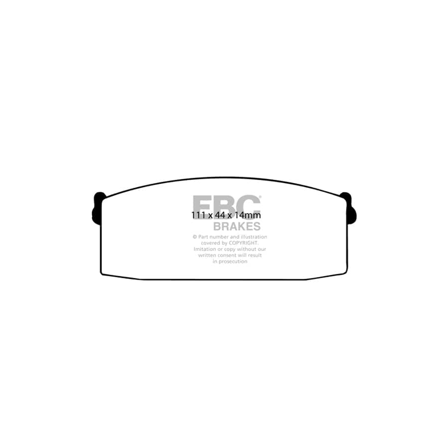 EBC PDKF1430 Nissan Stanza Ultimax Front Brake Pad & Plain Disc Kit 2 | ML Performance UK Car Parts